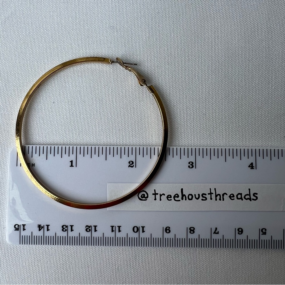 Earring Bundle, Gold & Multi Hoops - image 4